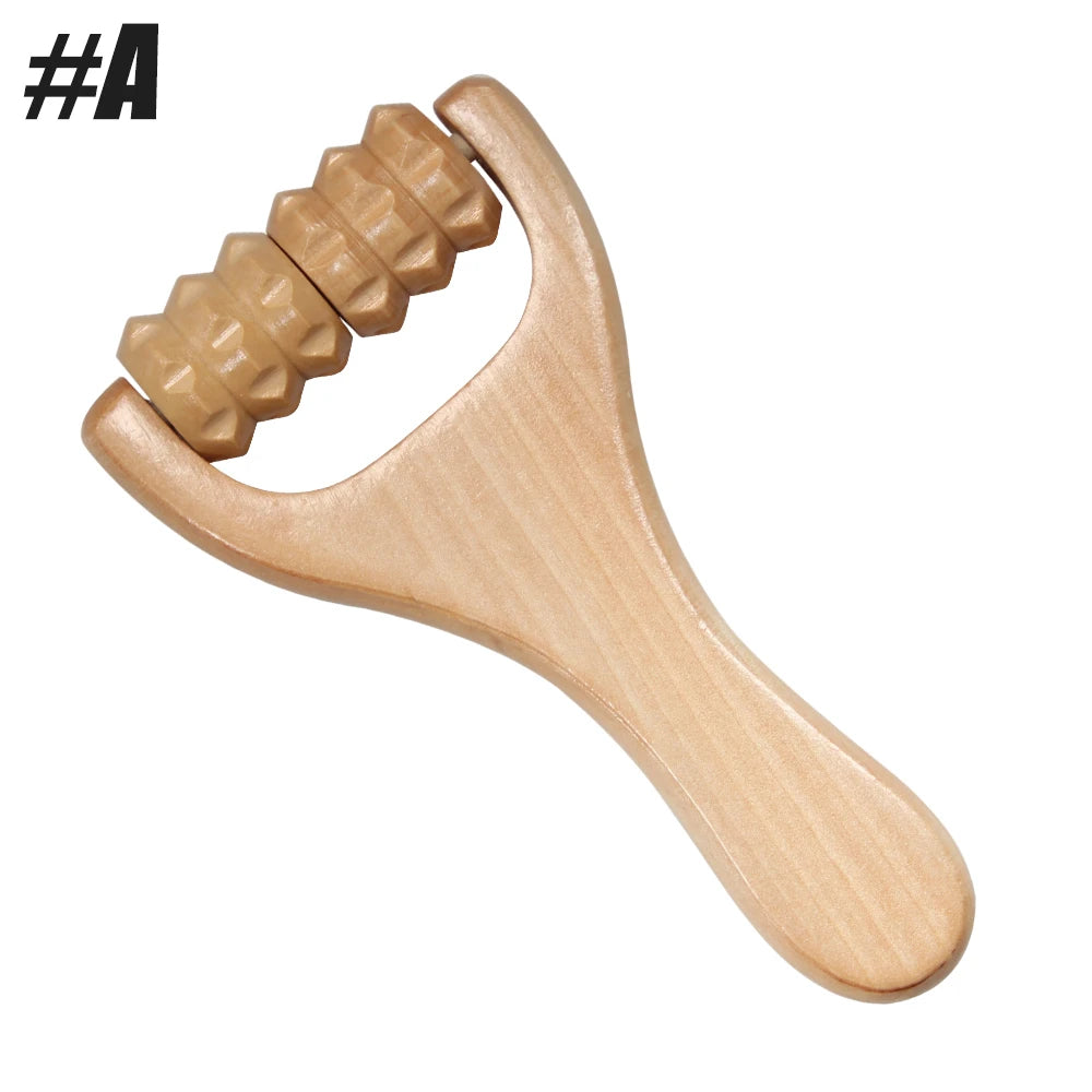 Rouleau de Massage en Bois