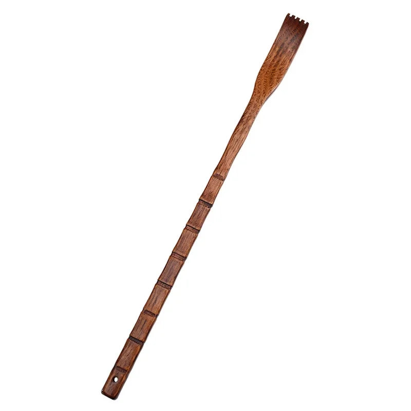 Grattoir de Dos en Bois à Long Manche - Masseur Corporel