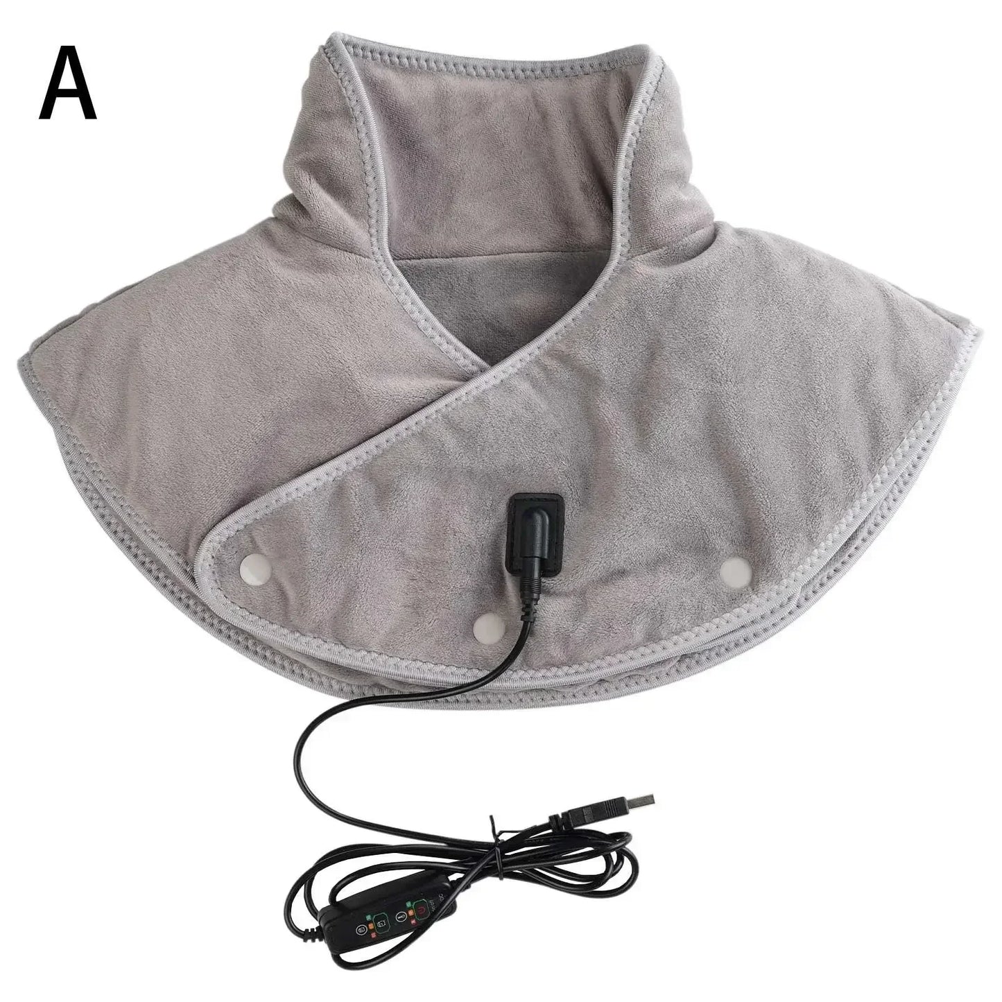 Pad Chauffant Cervical Électrique - Vibrant et Compression Thermique