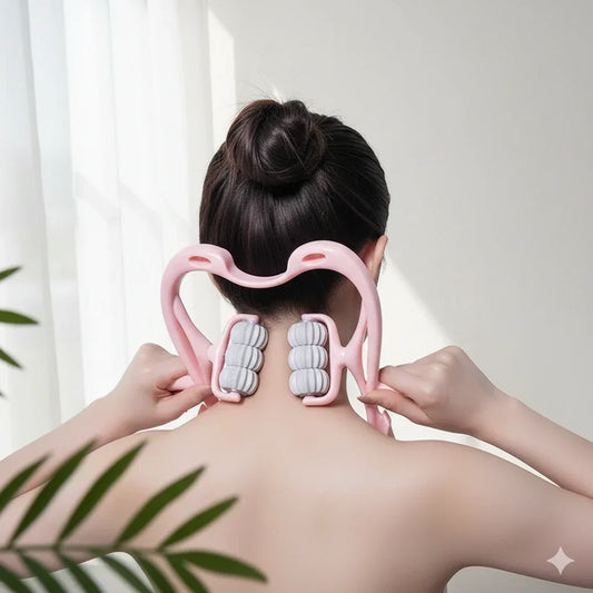 Solution naturelle contre les maux de tête par massage des points de tension.