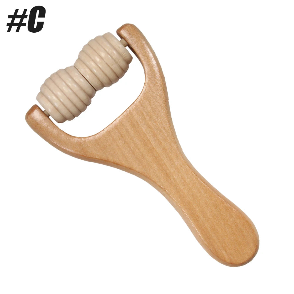 Rouleau de Massage en Bois
