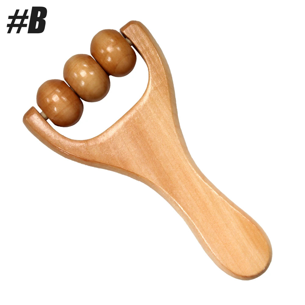 Rouleau de Massage en Bois