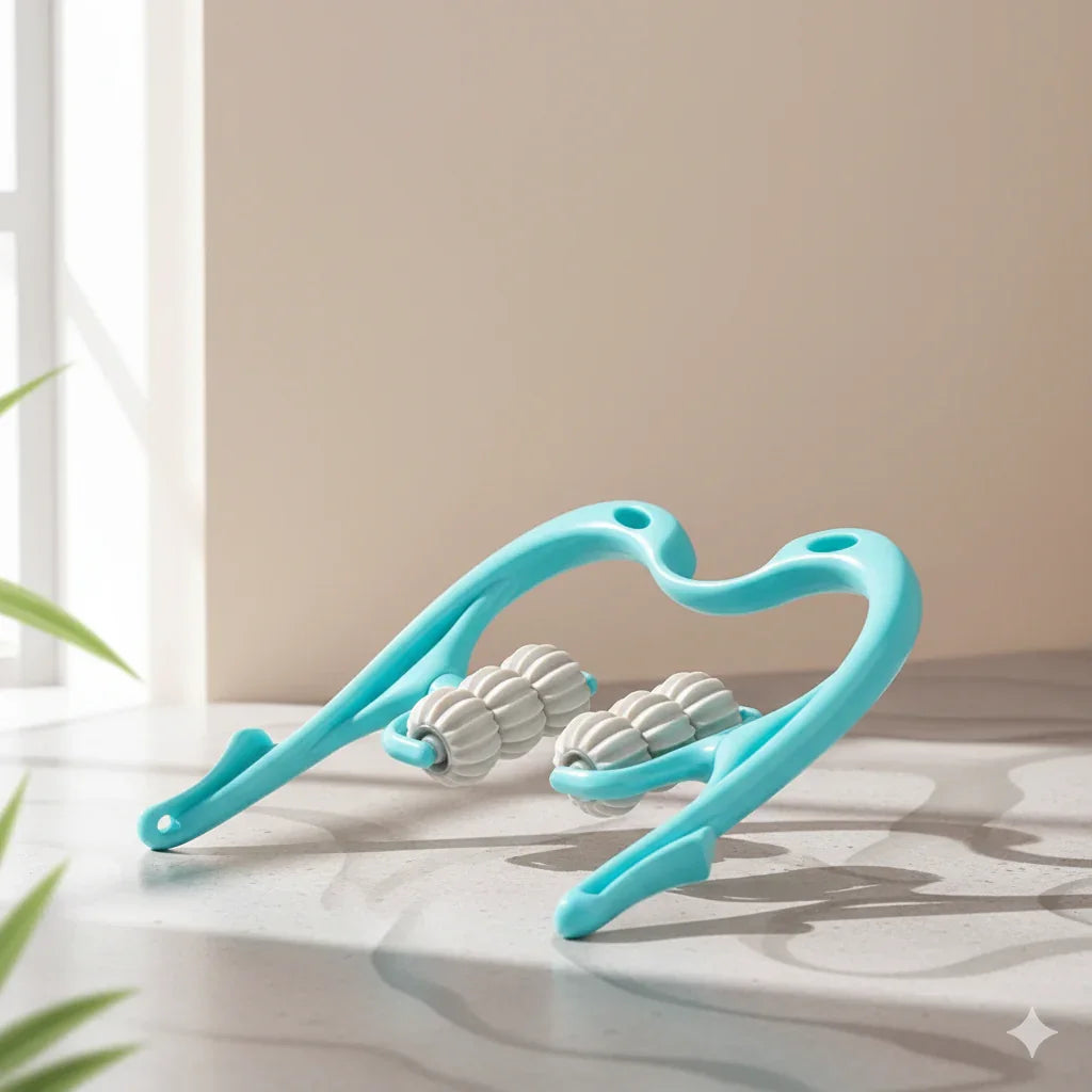 Solution naturelle contre les maux de tête par massage des points de tension.