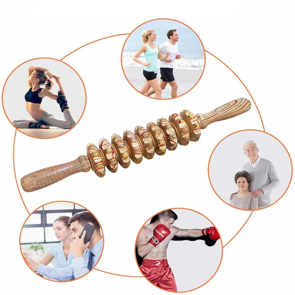 Masseur Anti-Cellulite 9 Rouleaux