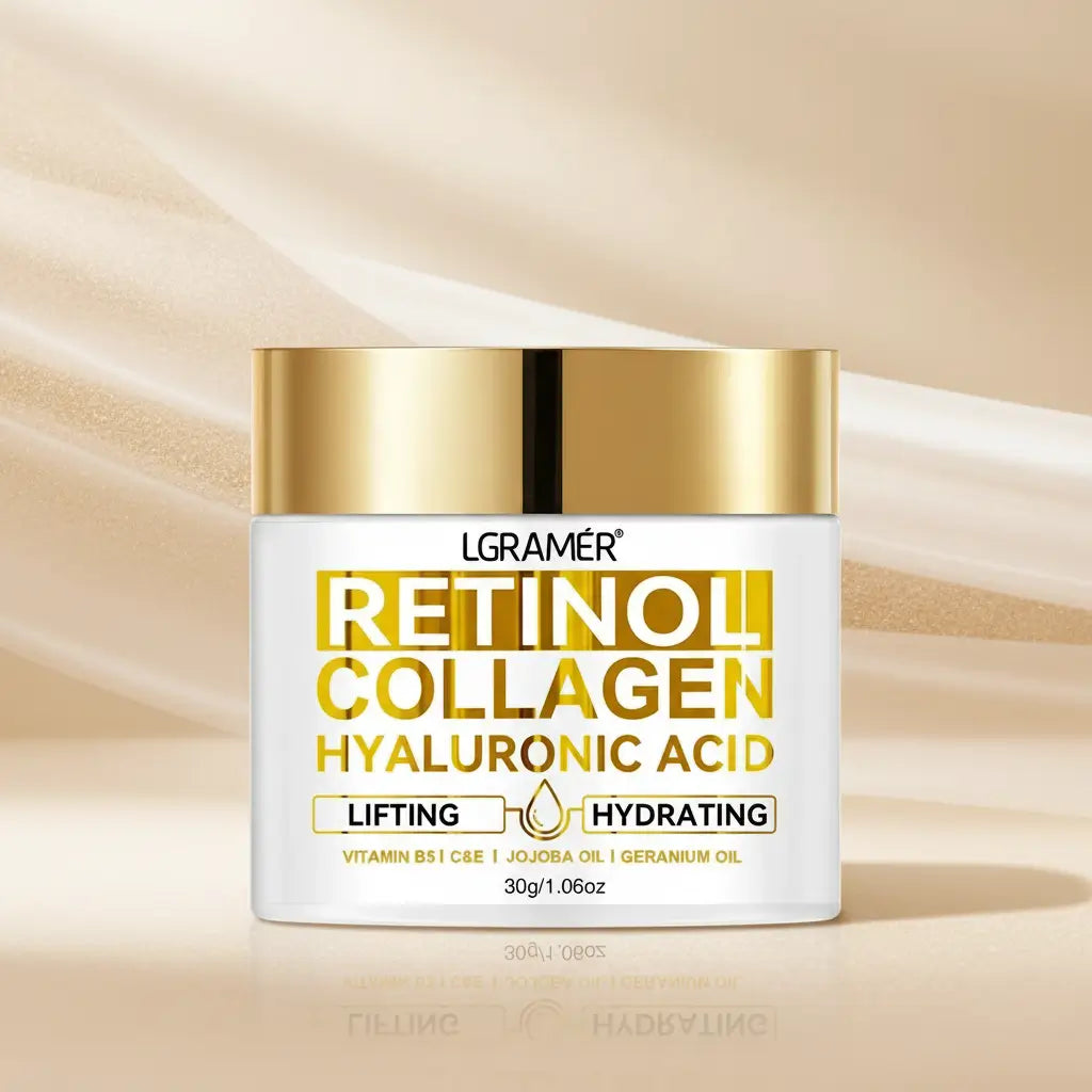 Crème Visage au Rétinol Anti-Rides Hydratante