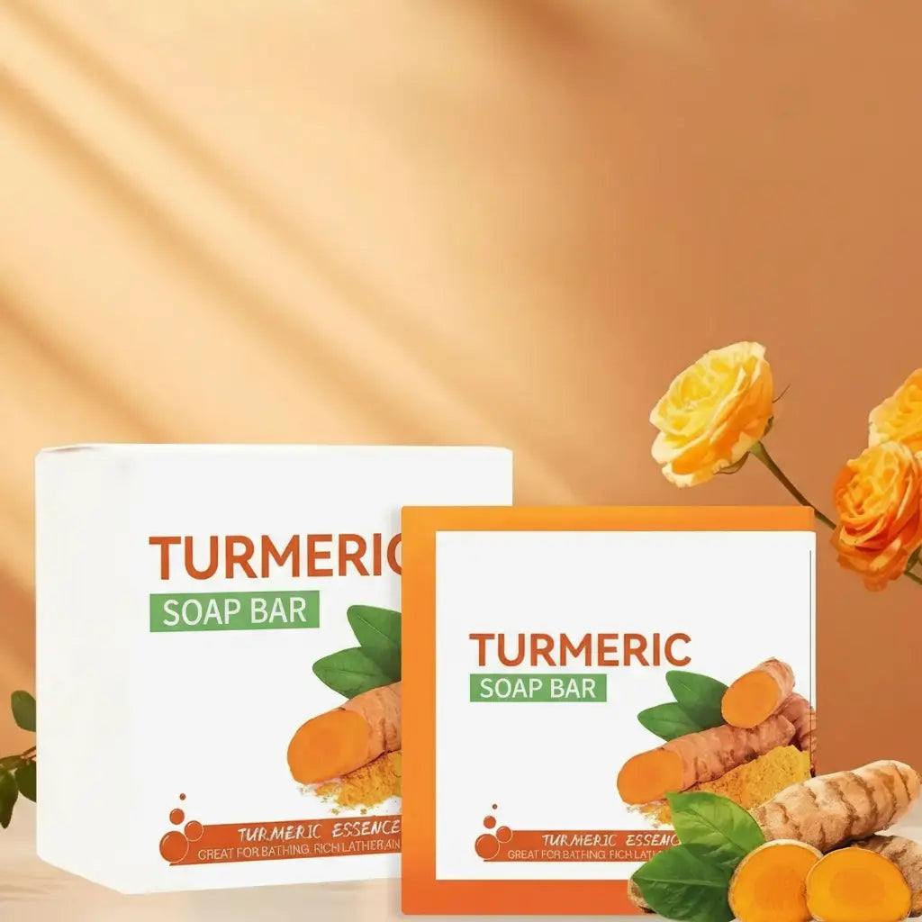 Savon Artisanal au Curcuma - Éclaircissant Naturel