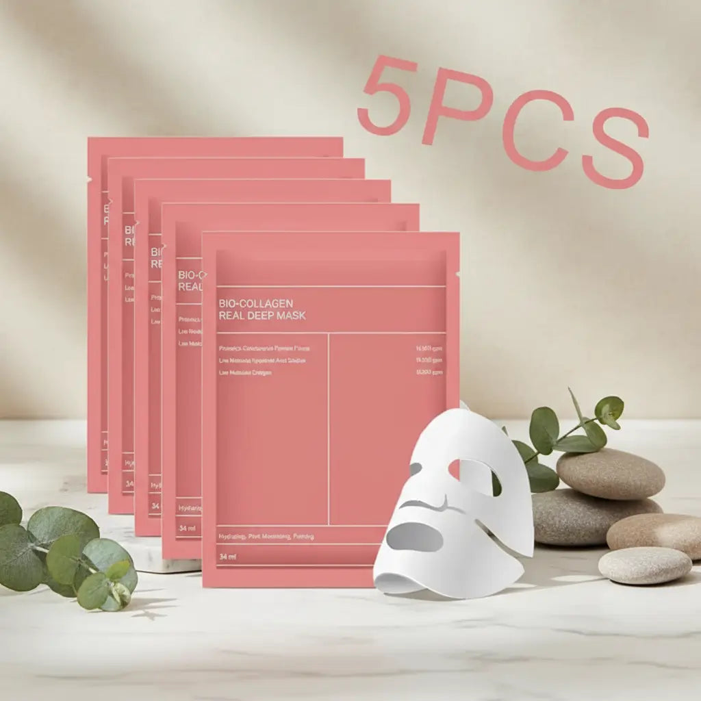 Masques Visage Bio au Collagène Hydratants