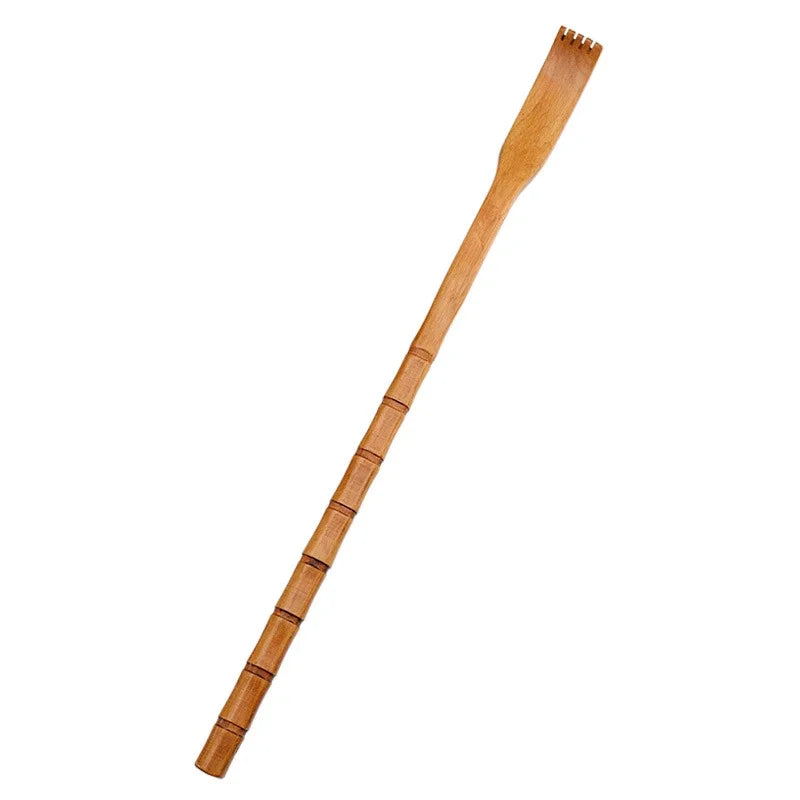 Grattoir de Dos en Bois à Long Manche - Masseur Corporel