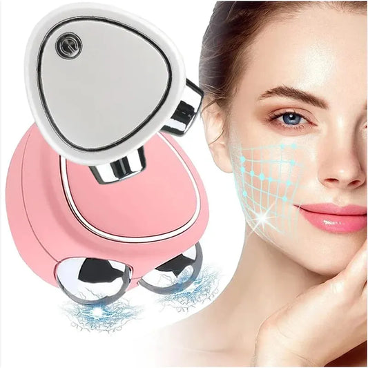 Masseur Facial Électrique à Micro-Courants 3D Anti-Âge