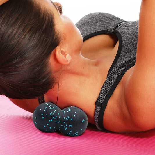 Balles de Massage Fascia en Forme d'Arachide - Relaxation Musculaire Profonde