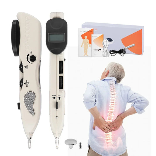 Stylo d'Acupuncture Électronique avec Affichage Digital et Laser