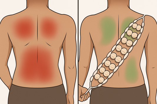 Ceinture à Rouleaux de Massage - Avant/Après